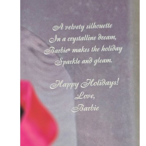 1998 Limited Edition Happy Holidays Barbie New in Box - Picture 7 of 8